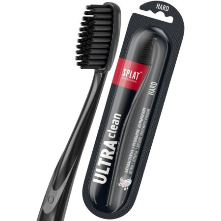 Зубная щётка SPLAT® Professional ULTRA CLEAN Hard, жесткая, черная
