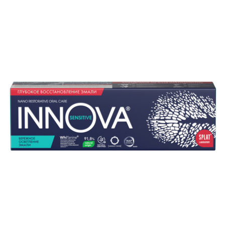 Зубная паста INNOVA® БЕРЕЖНОЕ ОСВЕТЛЕНИЕ ЭМАЛИ для чувствительных зубов, 75 мл