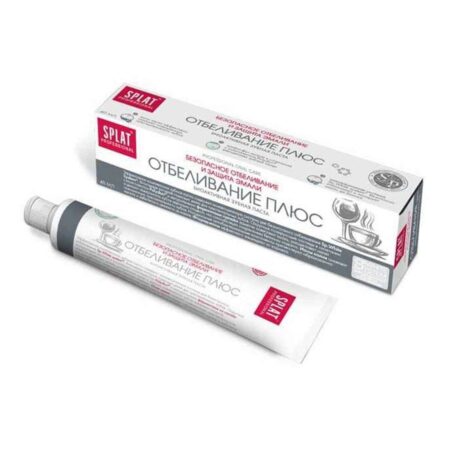 Зубная паста SPLAT® Professional WHITE PLUS / ОТБЕЛИВАНИЕ ПЛЮС со фтором, 40 мл