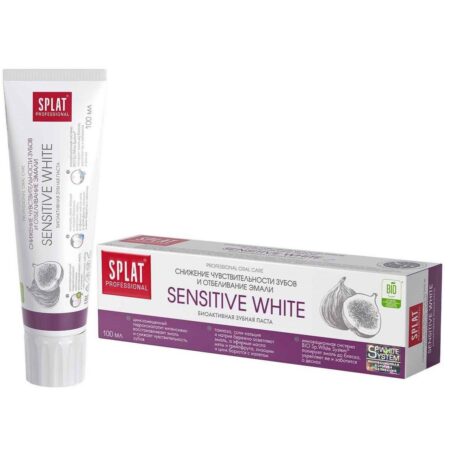 Зубная паста SPLAT® Professional SENSITIVE WHITE для чувствительных зубов, 100 мл